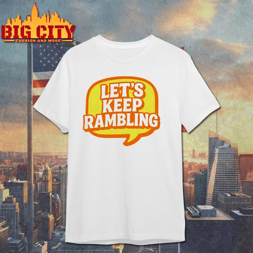 Rambling Bout Wrestling Podcast New Shirt