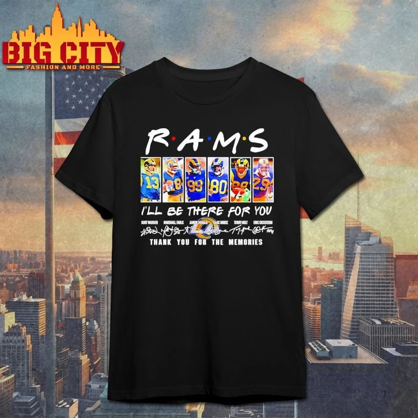 Rams Thank You For The Memories Members signatures shirt