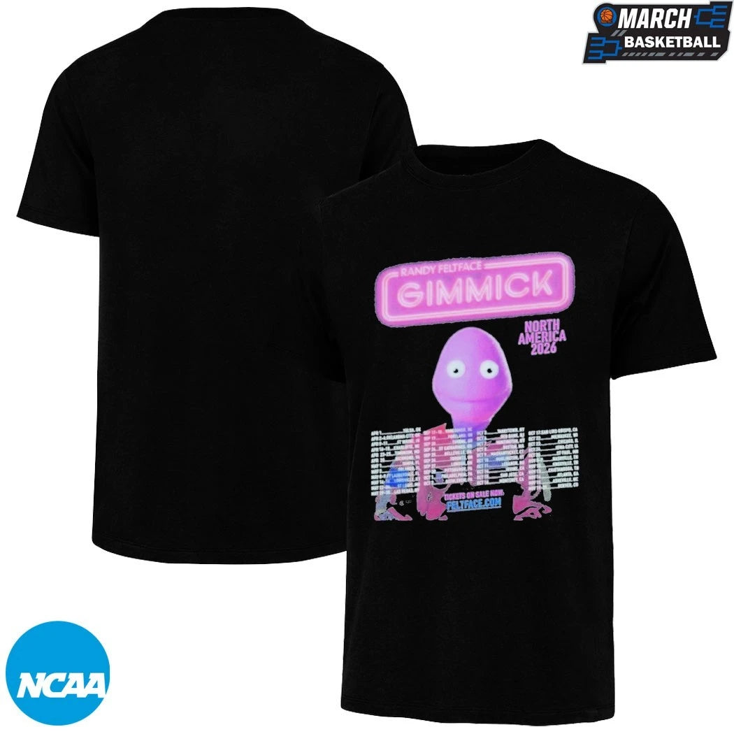 Randy Feltface Gimmick North America 2026 Tour Dates T-Shirts