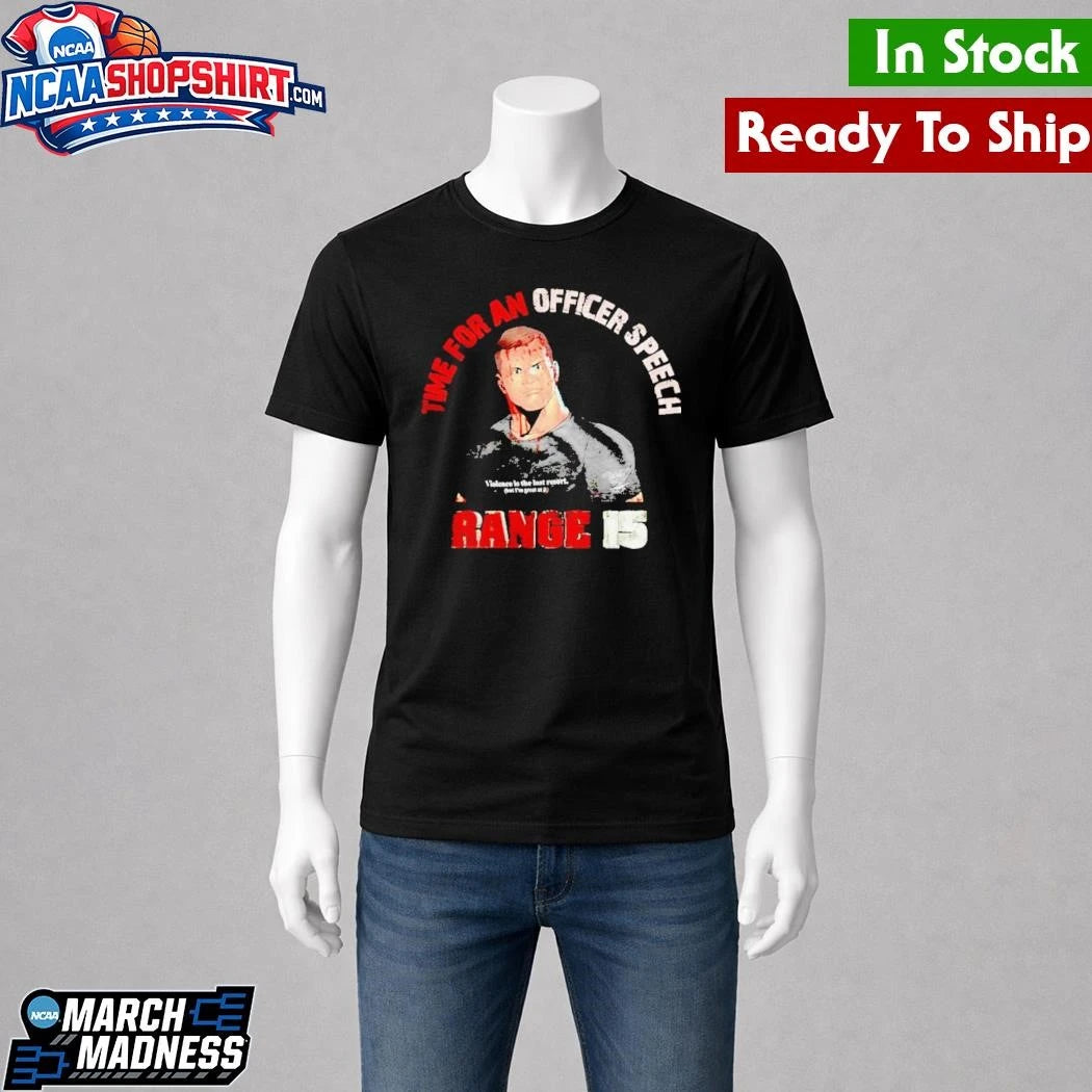 Range 15 Nick Palmisciano Officer Speech Shirt