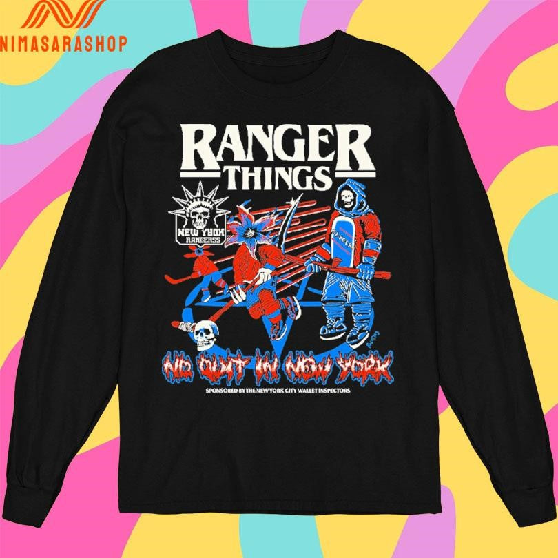 Ranger Things No Quit In New York Sponsored By The New York City Wallet Inspectors Shirts