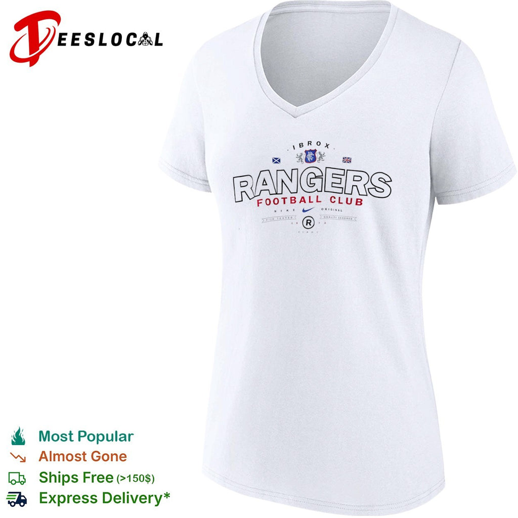 Rangers Football Club vintage Ibrox shirt