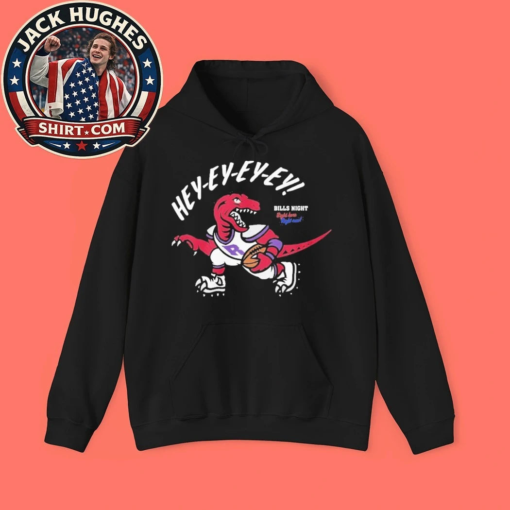 Raptors Hey Ey Ey Ey Bills Night Logo Shirt