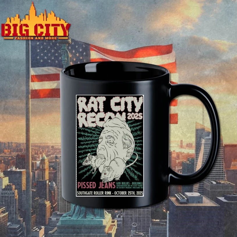 Rat City Recon Oct 25 2025 Southgate Roller Rink in Seattle WA poster shirt