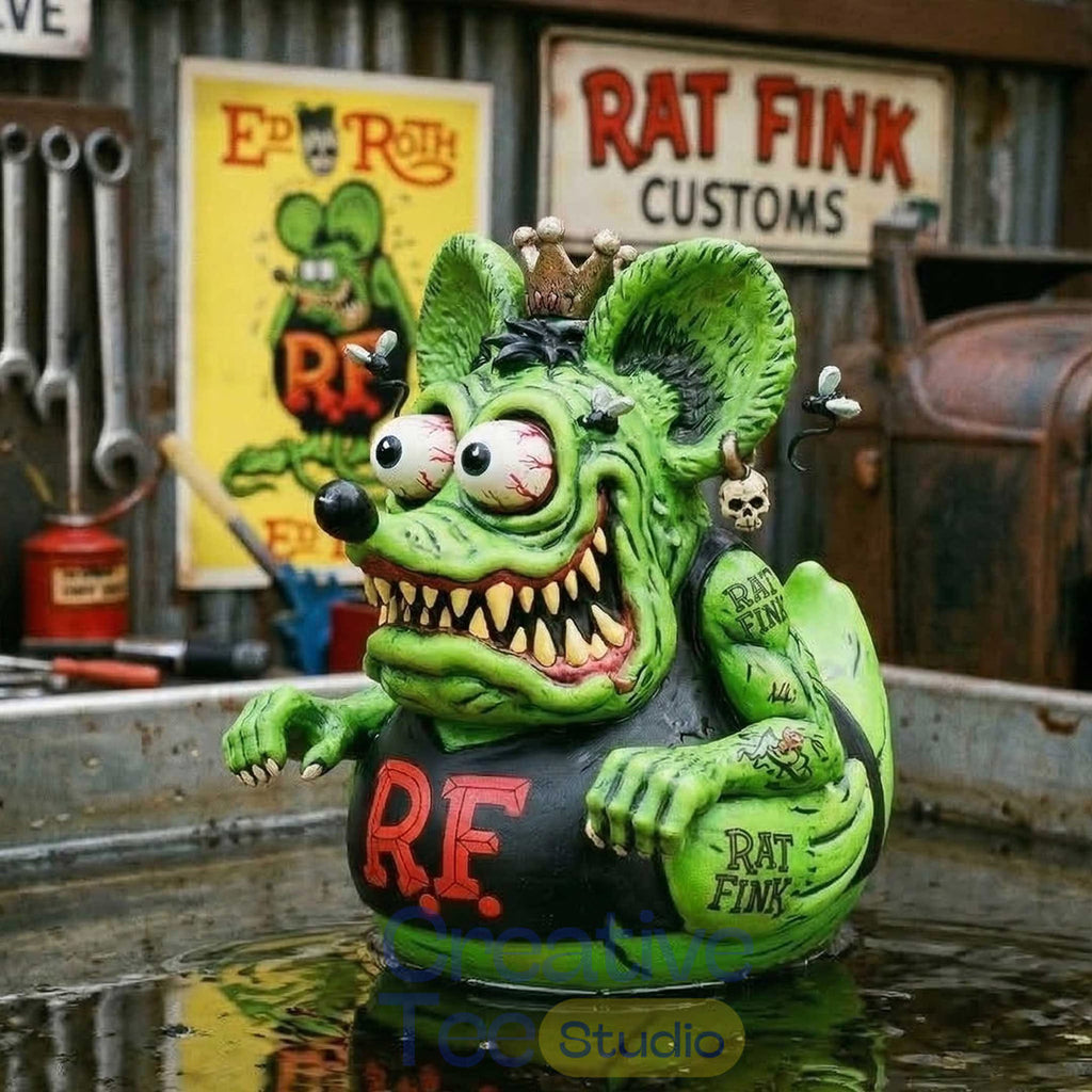 Rat Fink 63rd Anniversary Collectible Duck