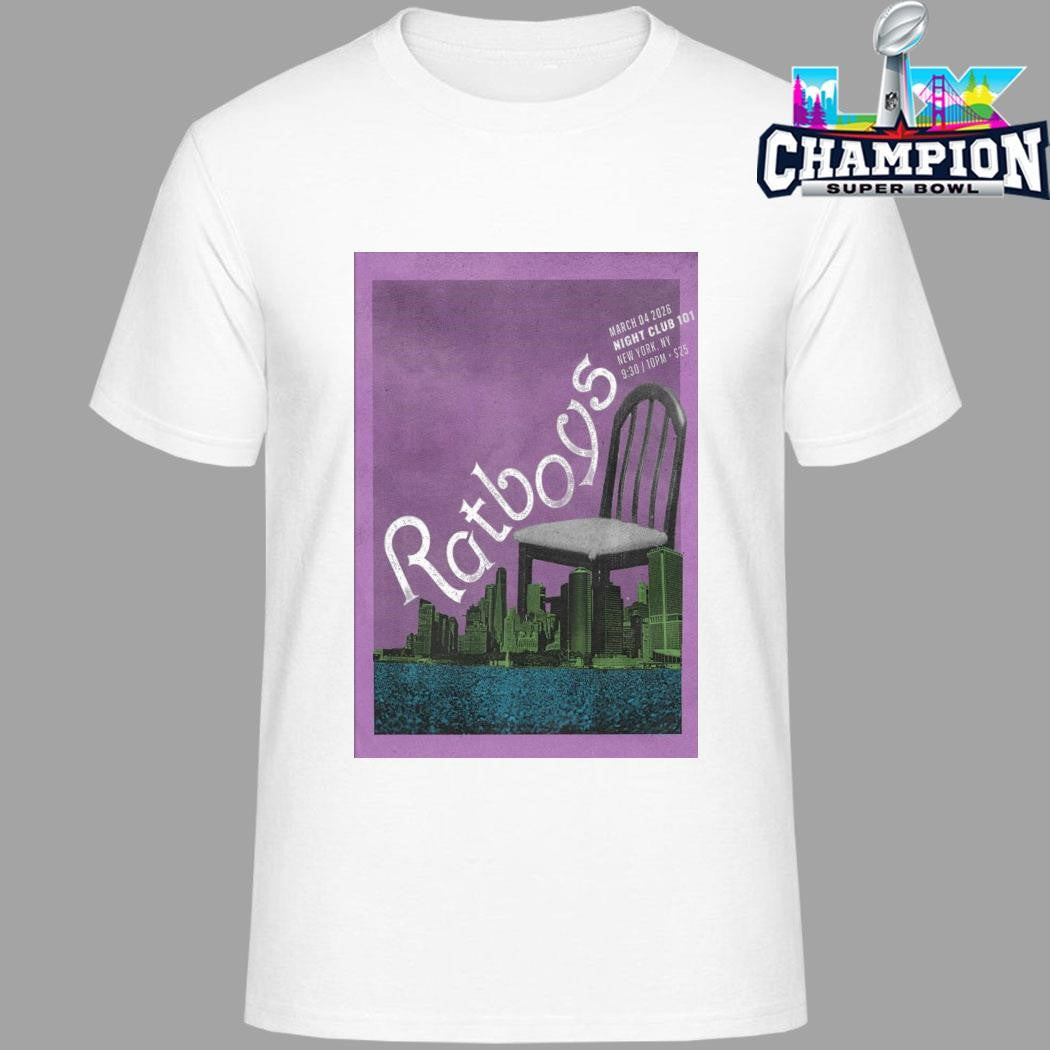 Ratboys March 2 2026 In New York Ny Tour Shirt