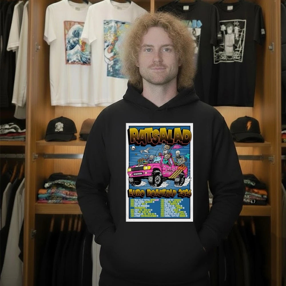 Ratsalad Euro Roadtrip 2026 Dates Poster Shirt