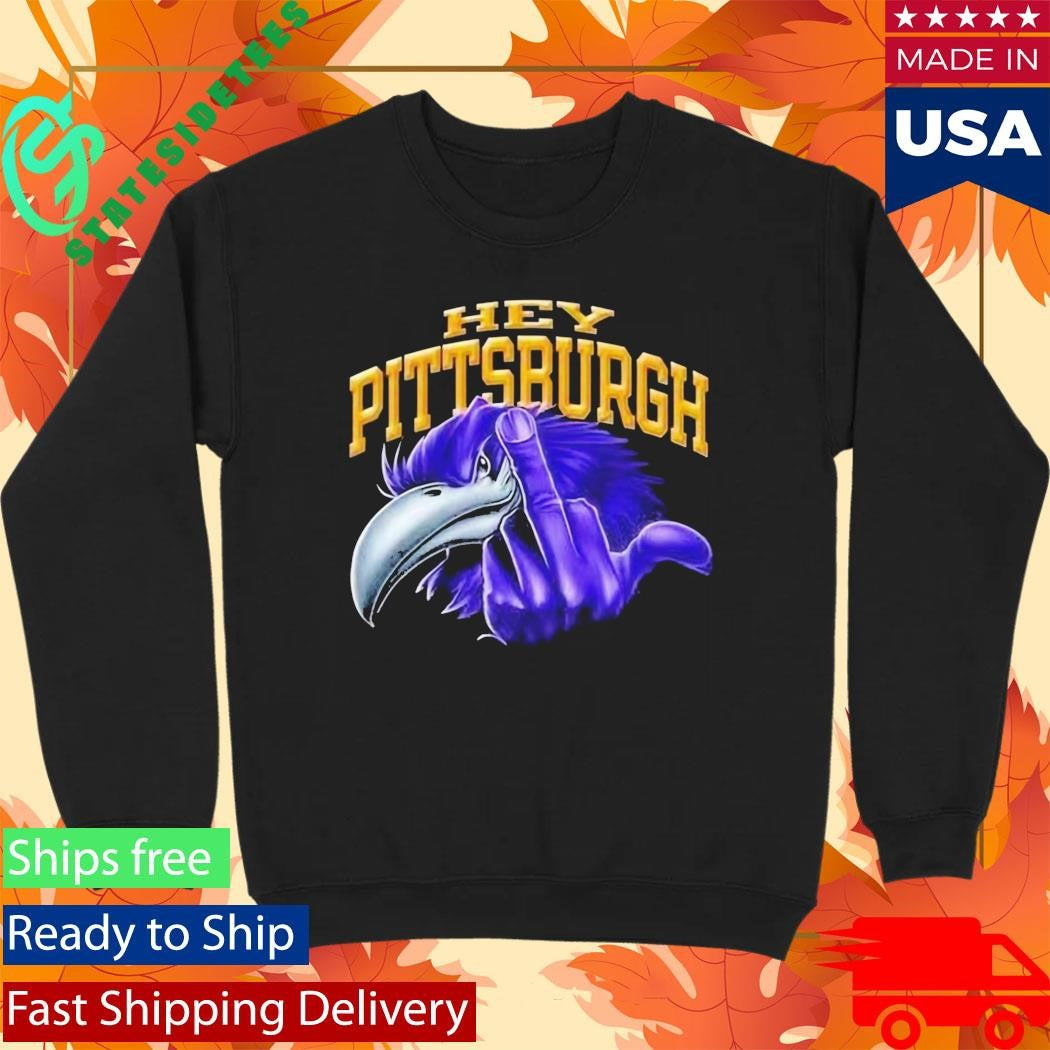 Ravens Flock Hey Steelers Middle Finger Shirt