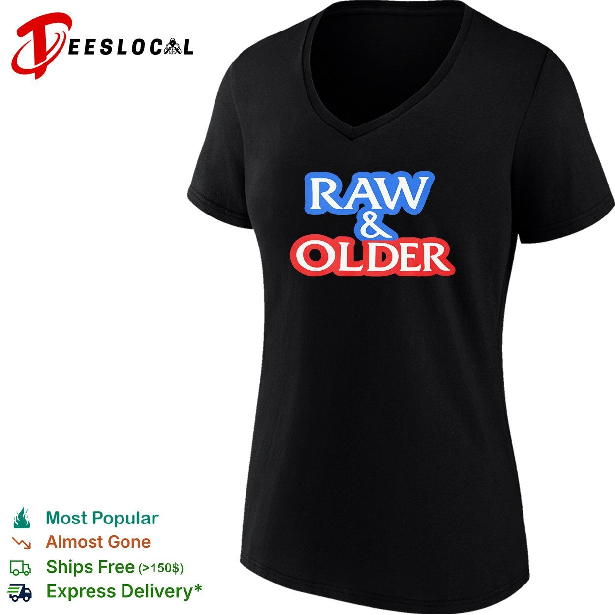 Raw and older shirt