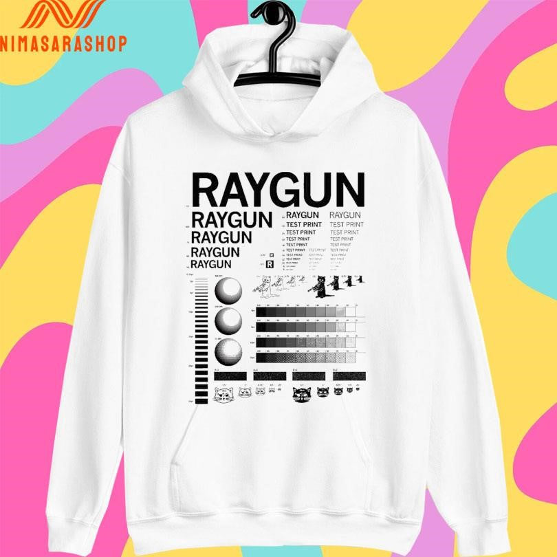 Raygun Screenprint Test Shirts