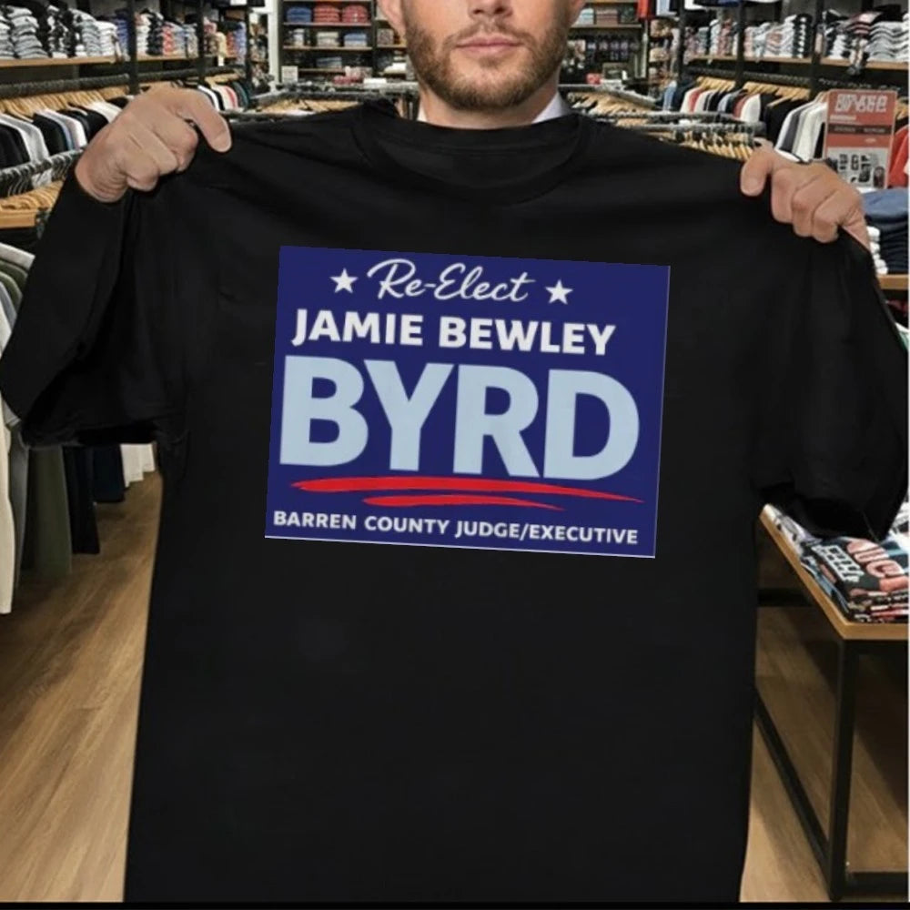 Re-elect Jamie Bewley Byrd as Barren County Judge Executive Garment-Dyed T-Shirt