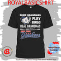 Real Grandmas Watch New York Yankees Baseball Heart Shirt