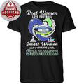 Real Women Love Football Smart Women Love The Seahawks Shirts