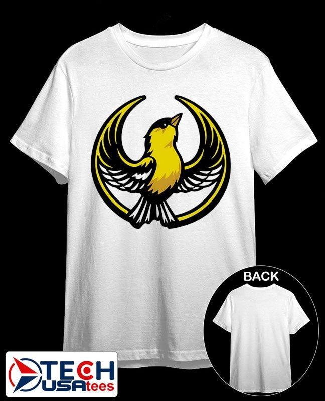 Rebel Goldfinch Alliance logo shirt