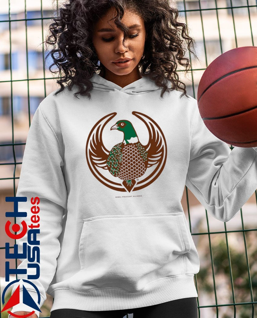 Rebel Pheasant Alliance logo shirt
