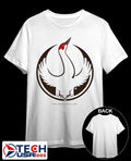 Rebel Sandhill Crane Alliance logo shirt