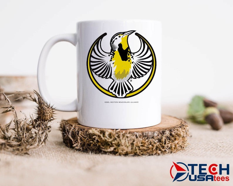 Rebel Western Meadowlark Alliance logo shirt