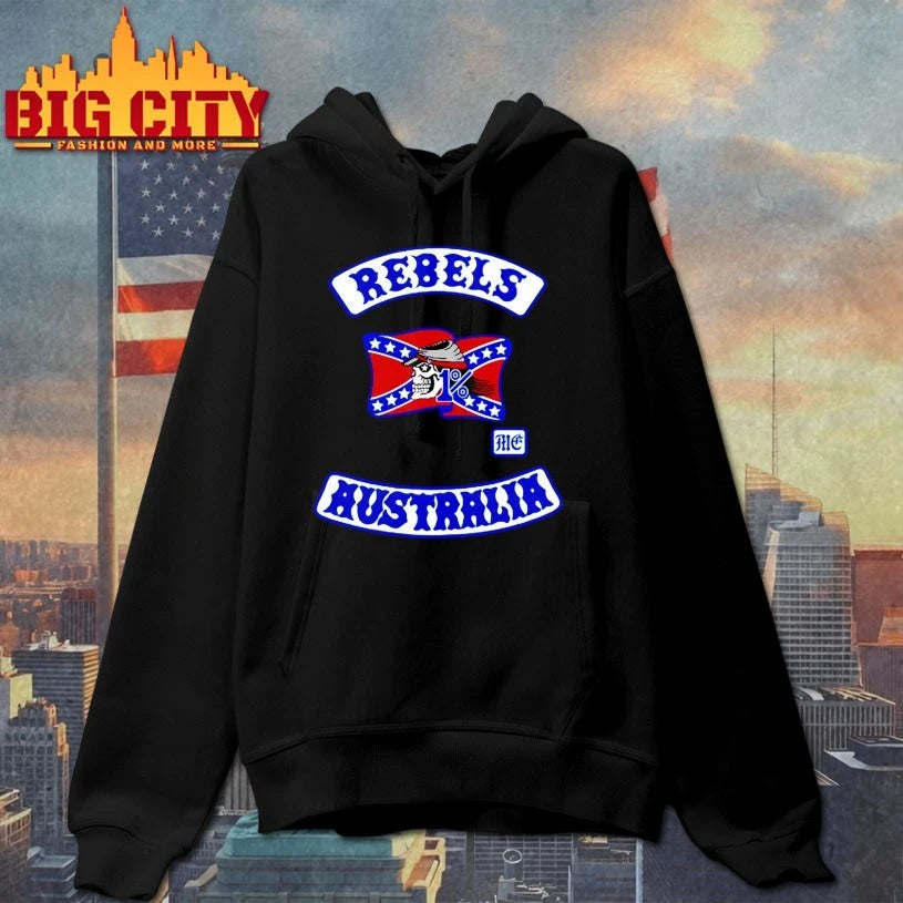 Rebels Mc Motorcycle Club Australia Shirt