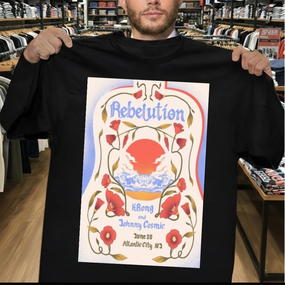 Rebelution June 20 2026 Atlantic City Concert Poster Shirt