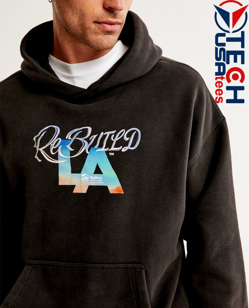 Rebuild LA logo shirt