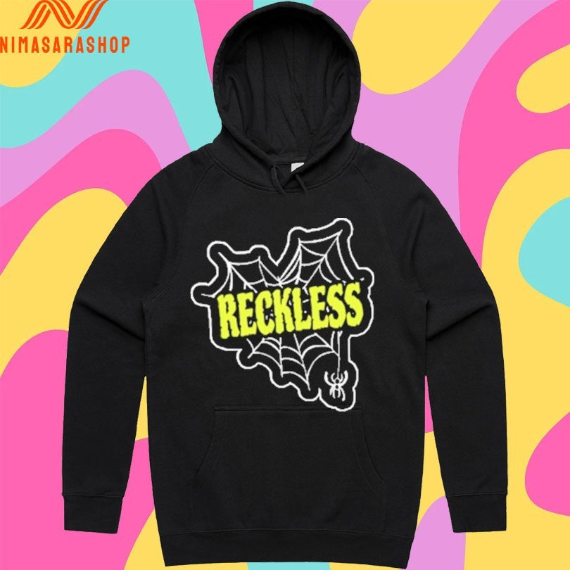 Reckless Cobweb Heart Shirts