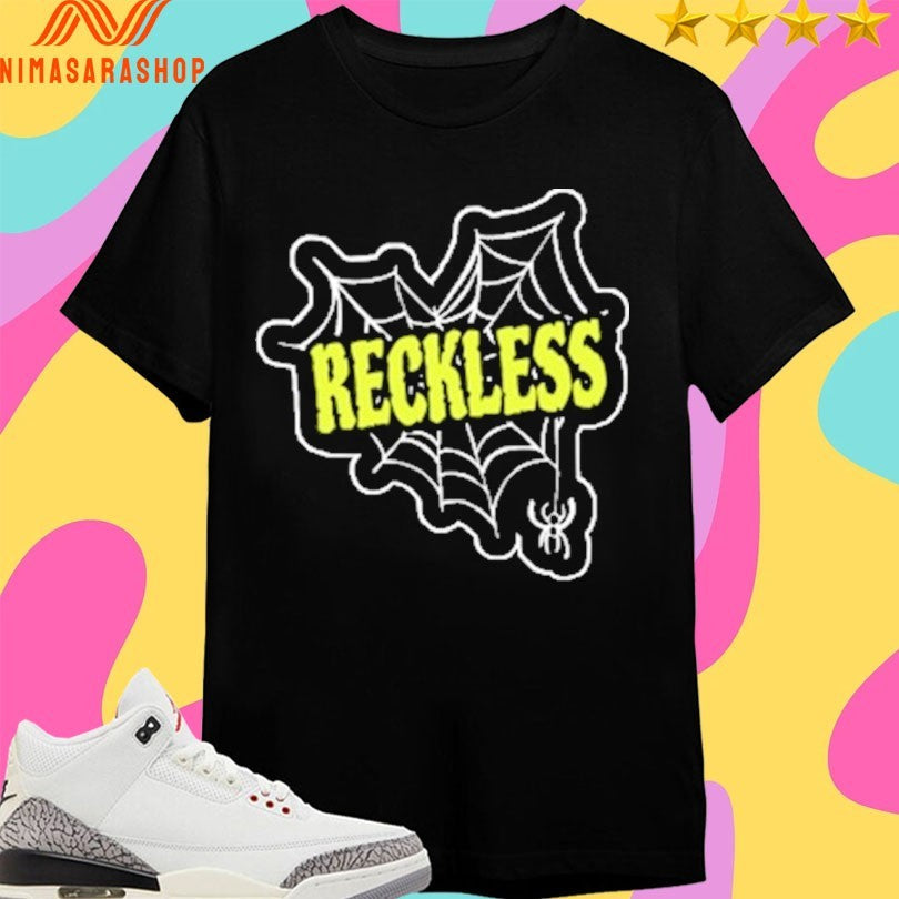 Reckless Cobweb Heart Shirts