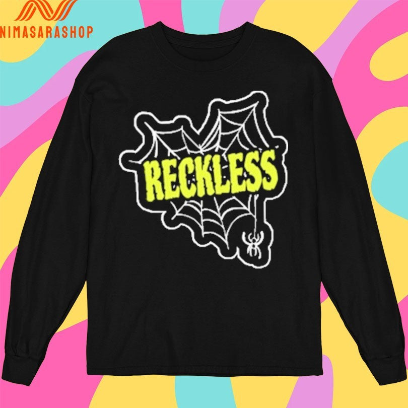 Reckless Cobweb Heart Shirts