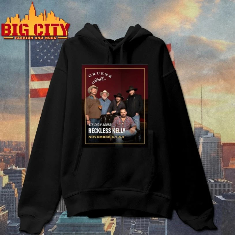 Reckless Kelly november 6th 9th 2025 Shirt