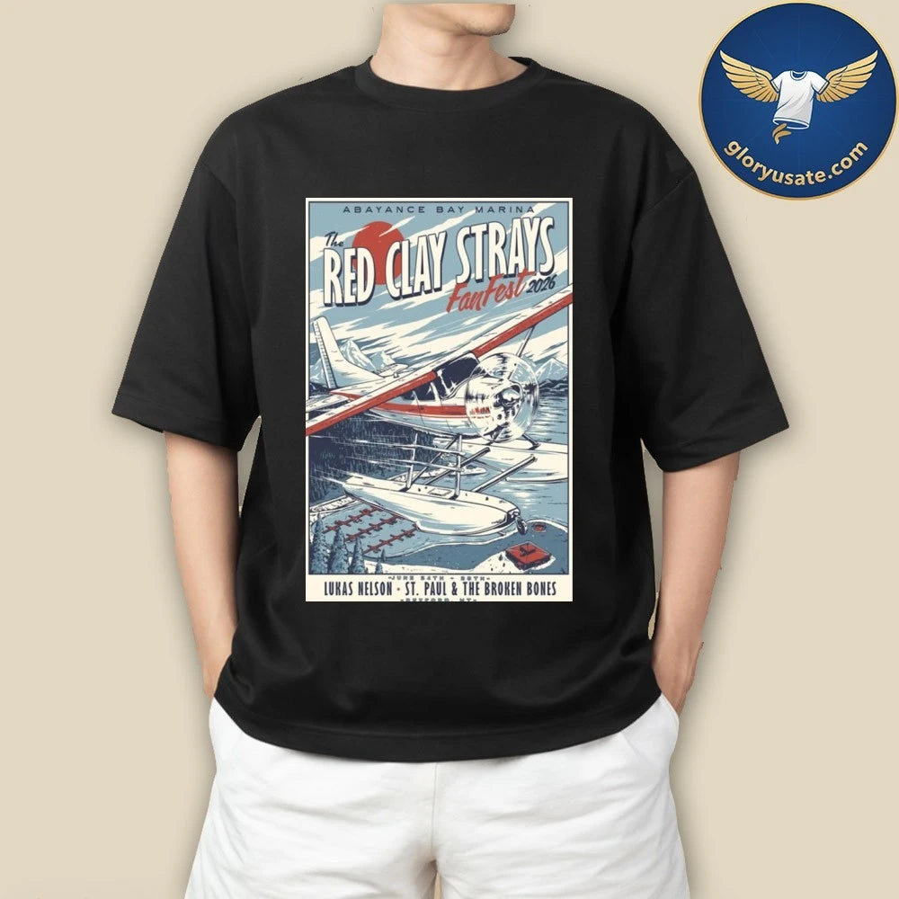 Red Clay Strays June 24-28 2026 Rexford MT Poster Shirt