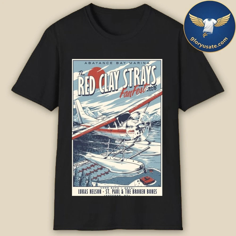 Red Clay Strays June 24-28 2026 Rexford MT Poster Shirt