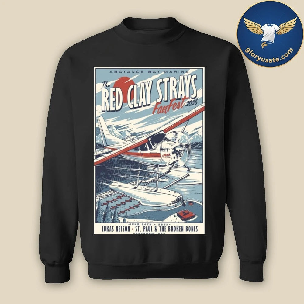 Red Clay Strays June 24-28 2026 Rexford MT Poster Shirt