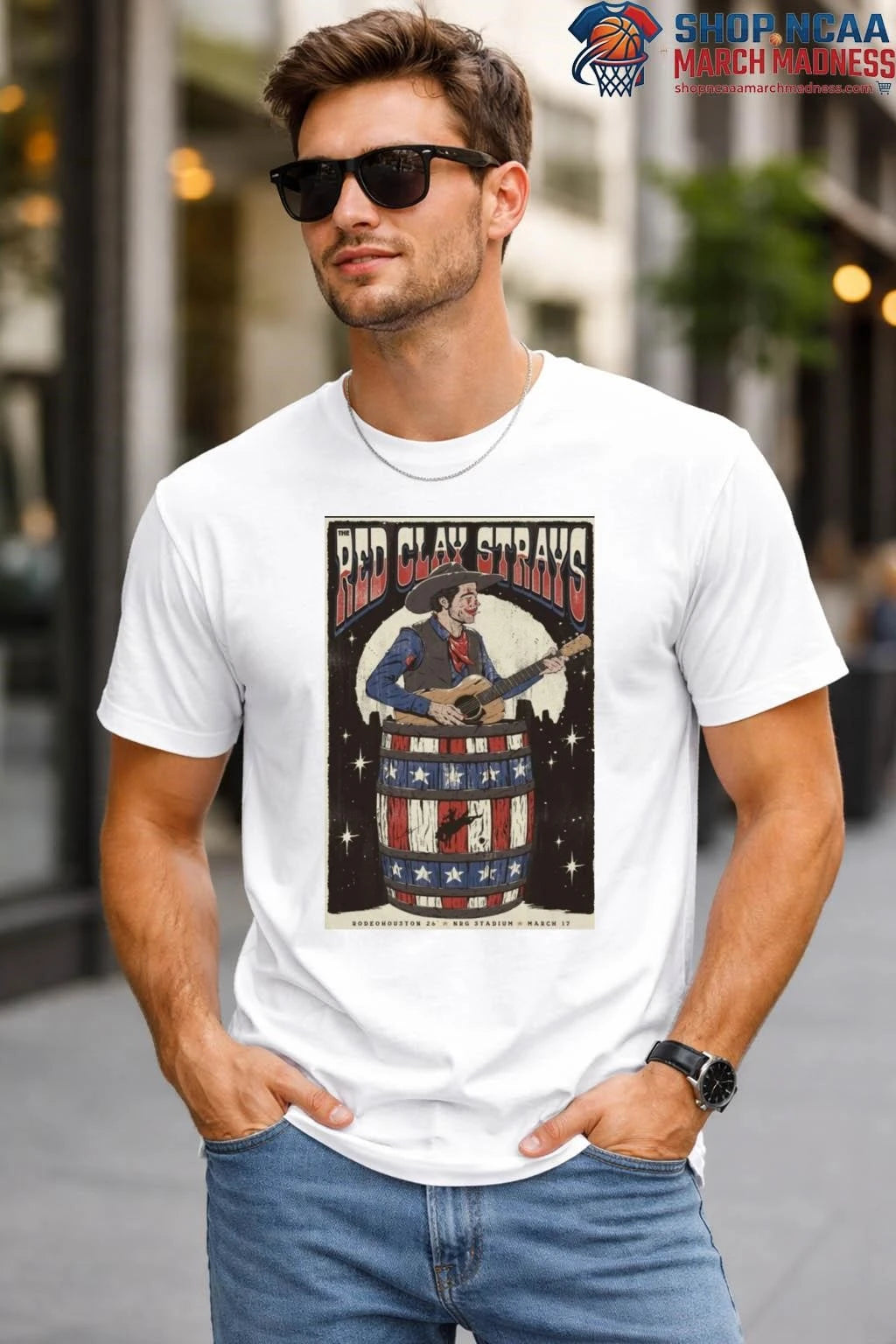 Red Clay Strays NRG Stadium 2026 Houston TX March 17th Shirt
