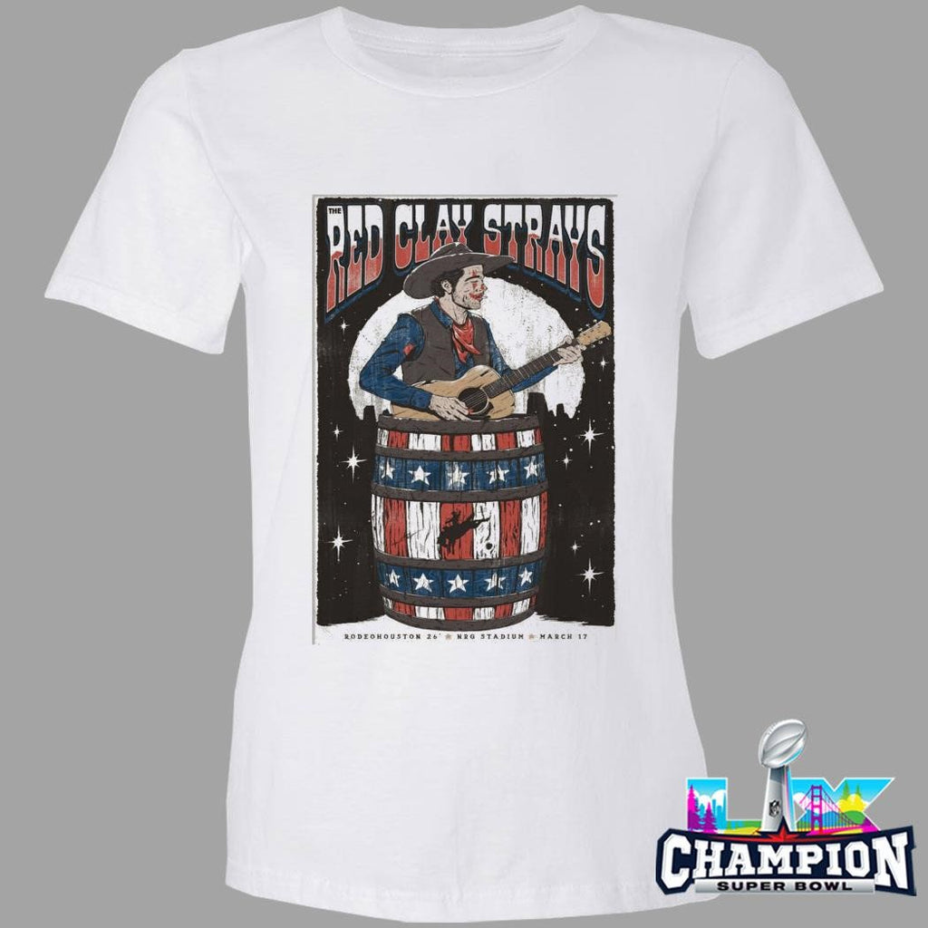 Red Clay Strays Nrg Park March 17 2026 Shirt