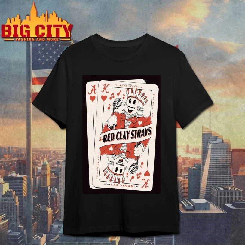 Red Clay Strays The Theater At Virgin Hotels Las Vegas Nevada Dec 4 2025 Poster shirt