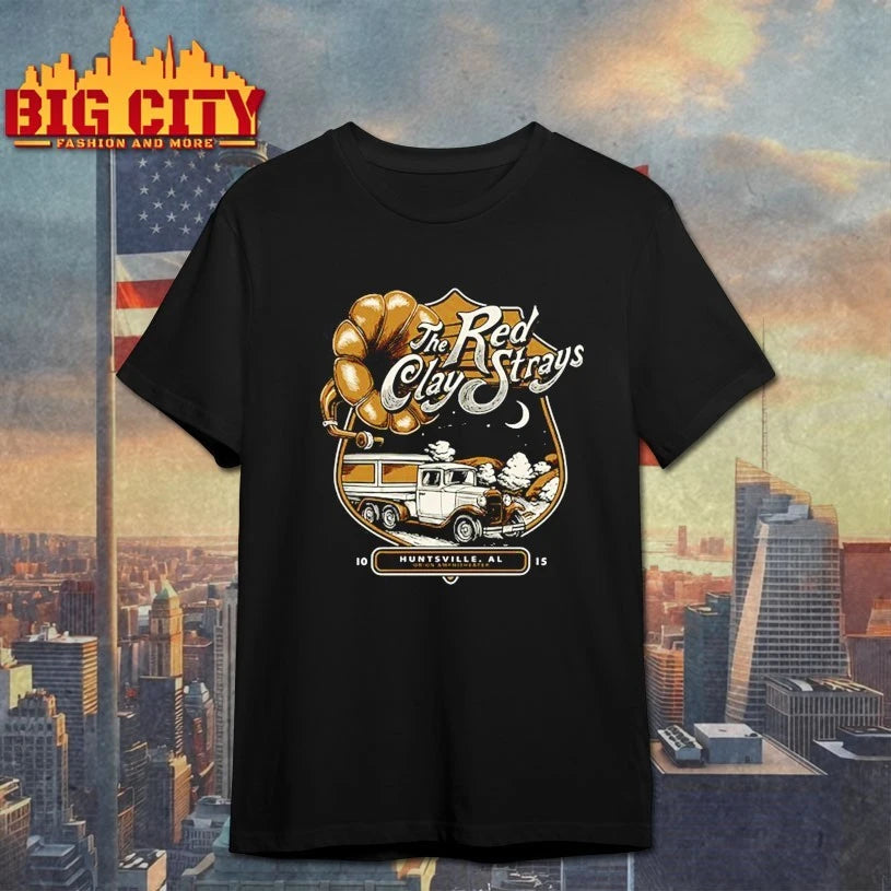 Red Clay Strays Tour Huntsville AL 2025 Shirt
