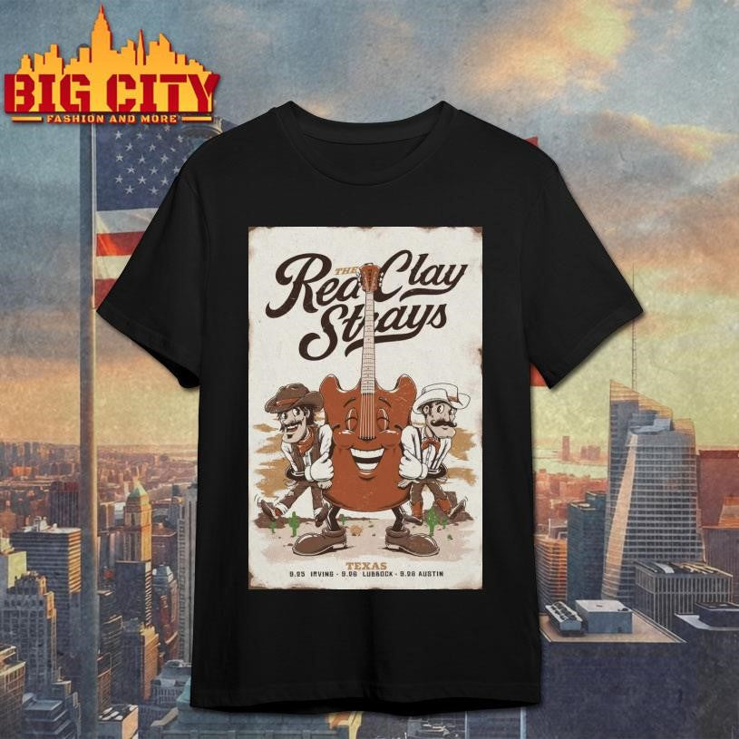 Red Clay Strays Tour Irving, TX 09.25.2025 Poster Shirt
