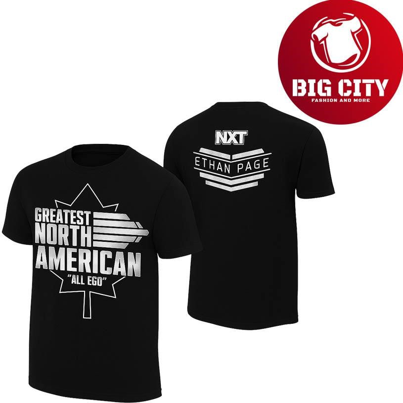 Red Ethan Page Greatest North American 2025 Two Sided Shirt