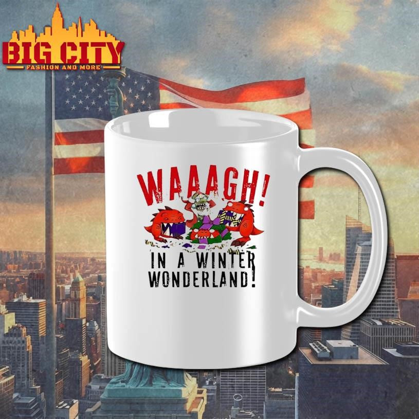 Red Gobbo Winter Wonderland Christmas Jumper Waaagh shirt