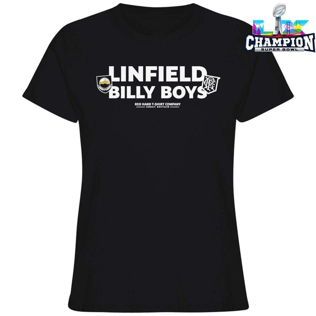 Red Hand Linfield Billy Boys Shirt