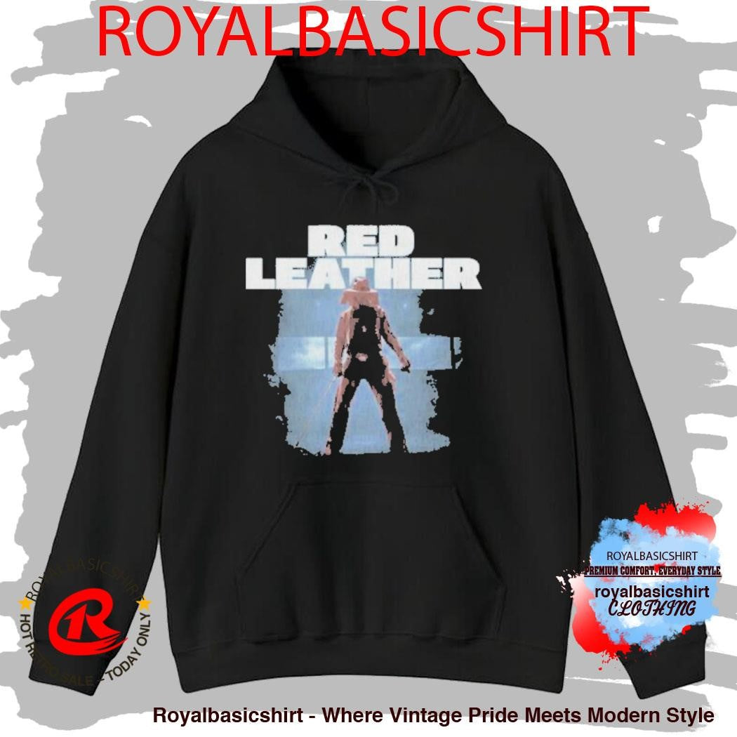 Red Leather Whip T-Shirt