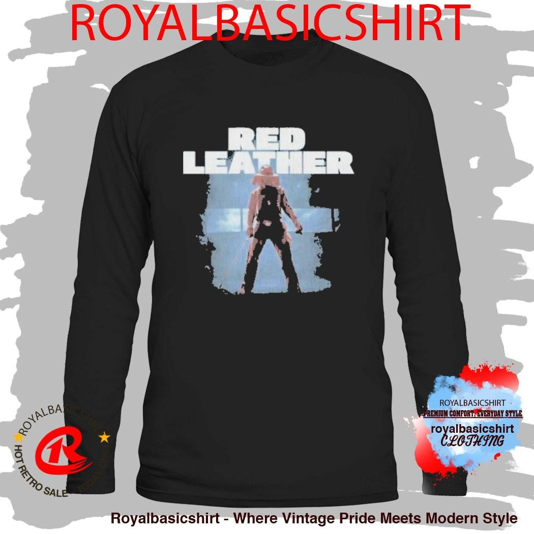 Red Leather Whip T-Shirt