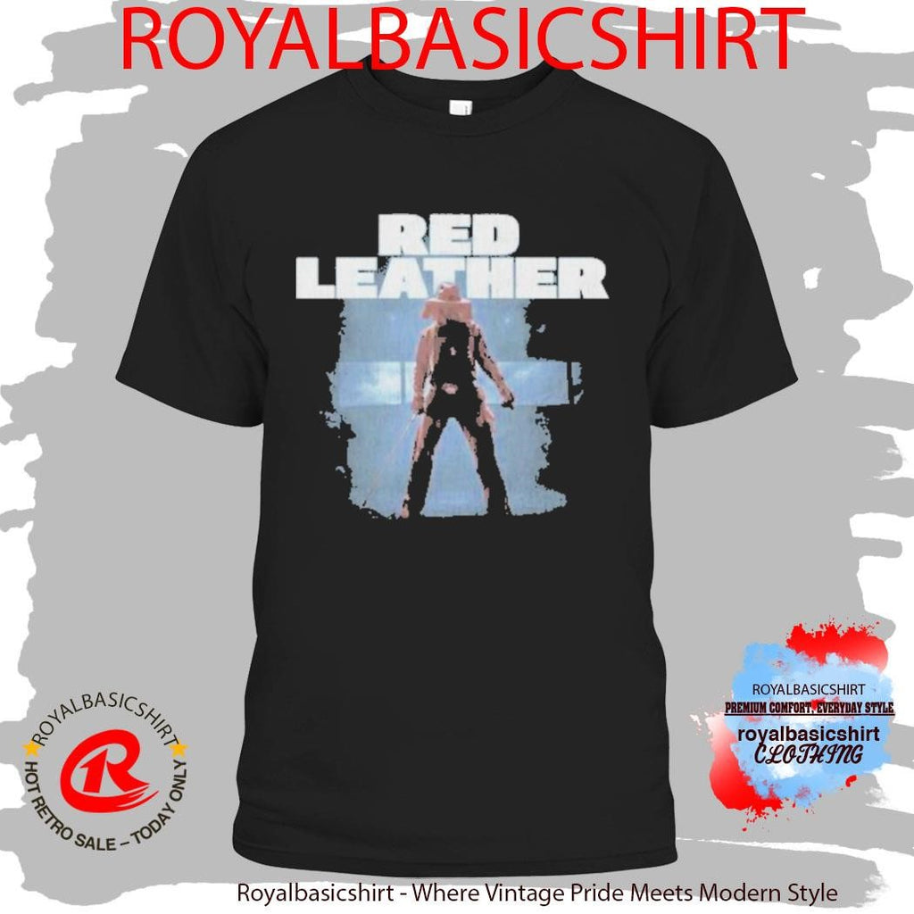 Red Leather Whip T-Shirt