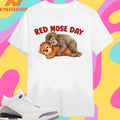 Red Nose Day Punch Monkey Viral 2026 Shirts