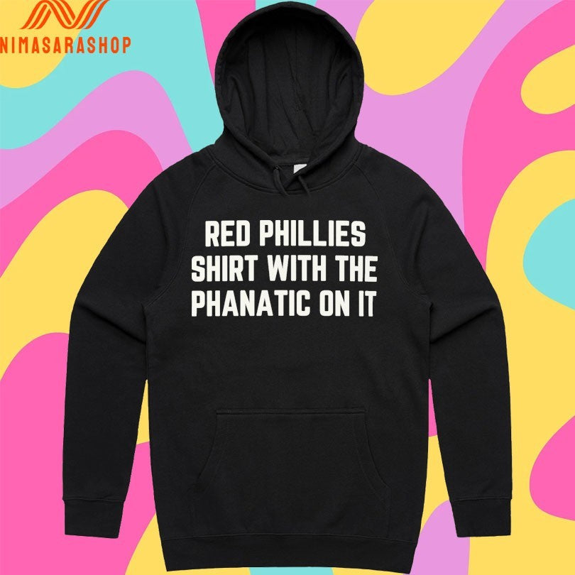 Red Phillies Shirts With The Phanatic On It Shirts
