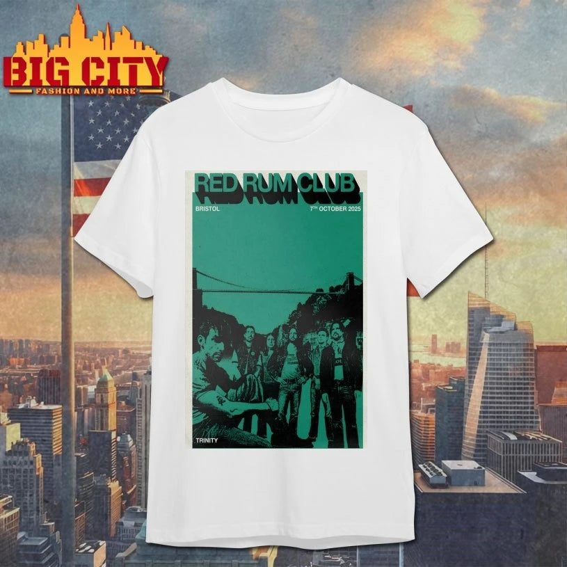 Red Rum Club Bristol UK October 7 2025 Poster shirt