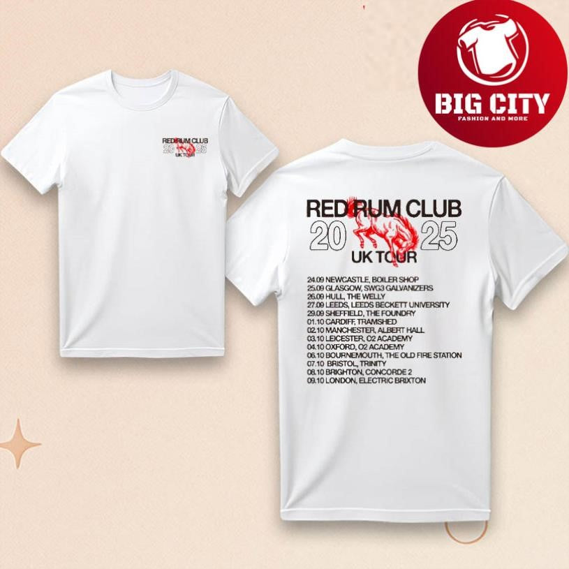 Red Rum Club Buck 2025 Tour UK Shirt