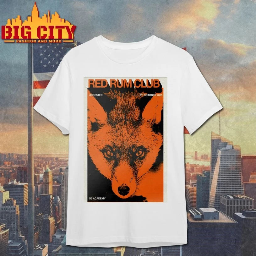 Red Rum Club Leicester Tour 10.3.2025 Poster shirt