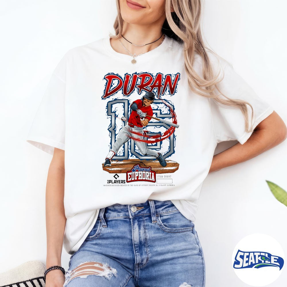 Red Sox MLB 2026 Jarren Duran V2 Boston Planet Euphoria Art shirt