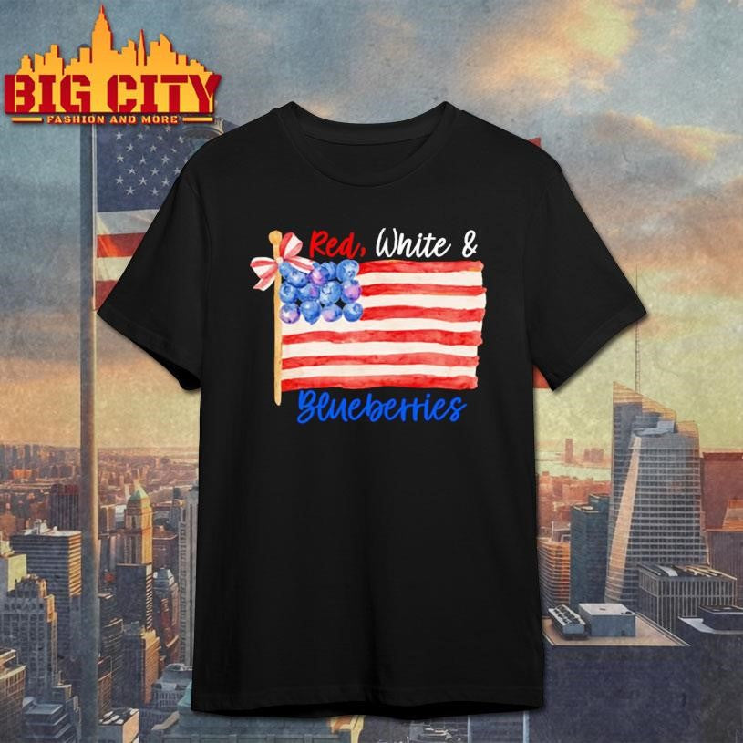 Red-White-And-Blueberries Shirt