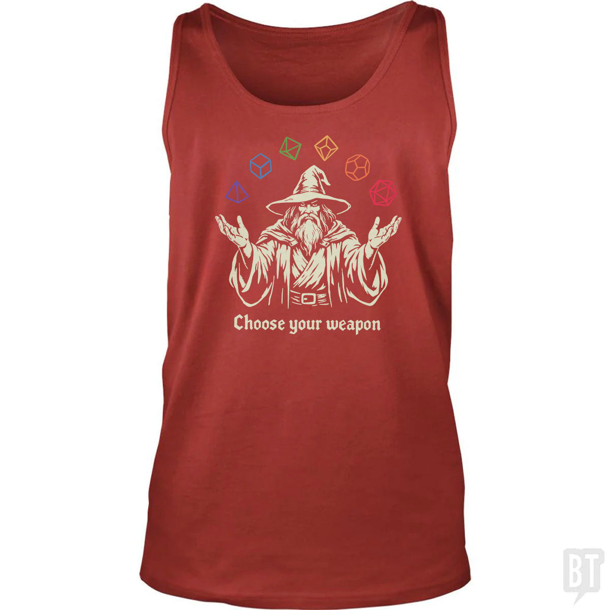 Wizard Weapon Tank Top
